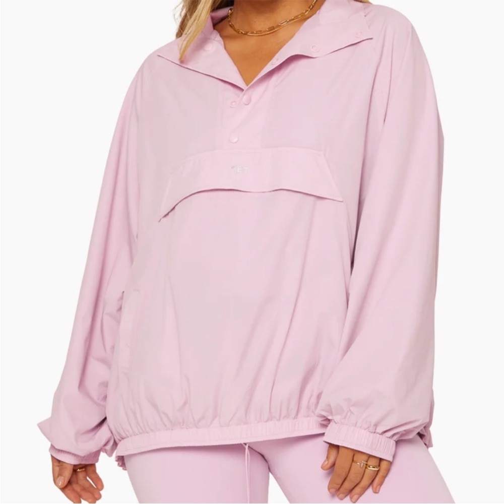 SET Active Nylon Half Zip Pullover- Cowgirl
